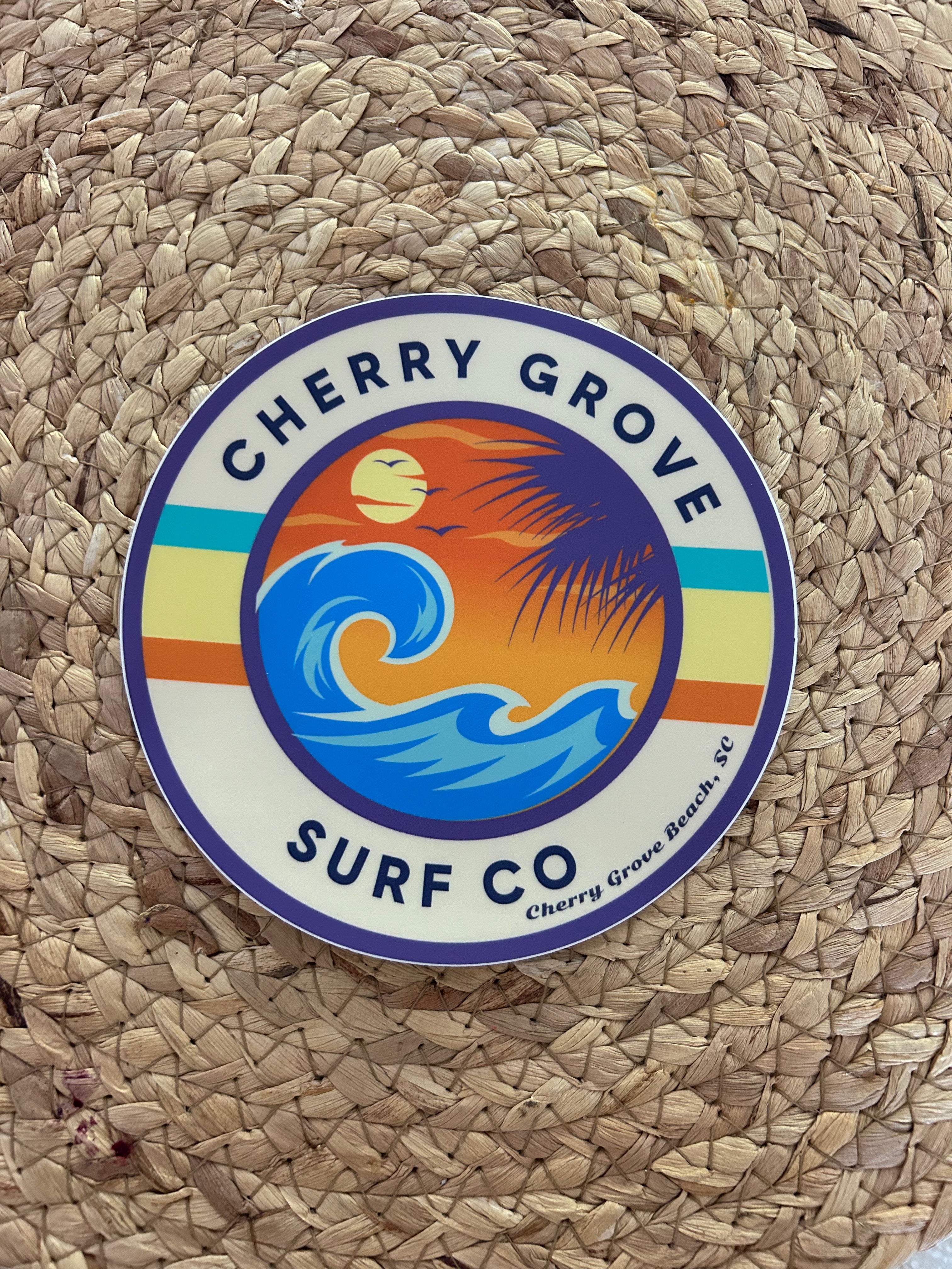 Cherry Grove Surf Co Sticker